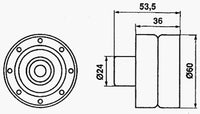 TINKR TIMING IDLER NISSAN PATROL  RD28 , TD42
