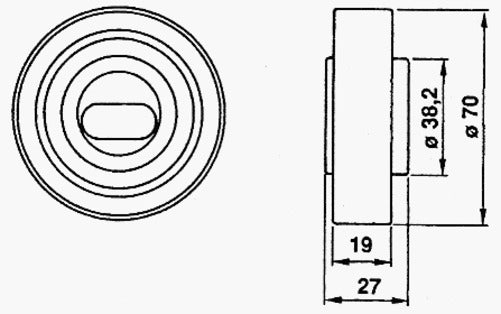 ABD TENSIONER HONDA ACCORD H23A2