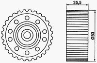 Toyota HILUX CAMBELT KIT LN167 / 5L, SOHC INCL. WATER PUMP