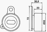 Toyota COROLLA LEVIN 20V 4A-GE CAMBELT KIT w/out WATERPUMP