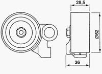 Toyota CAM BELT KIT TOYOTA 1KZ-TE, INCLUDES WATER PUMP