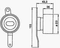 Honda TIMING BELT KIT HONDA CIVIC EK2/D13B INCLUDES WATER PUMP