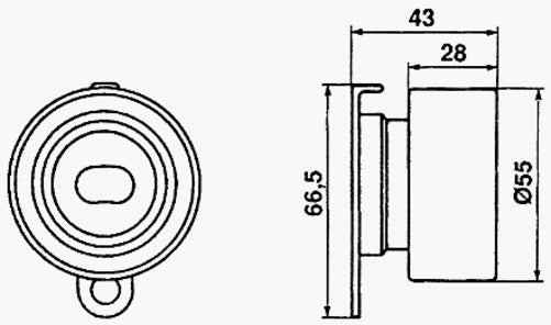 T/T HON CIVIC EV2 EW2 EW3W D12A 14510PE0003