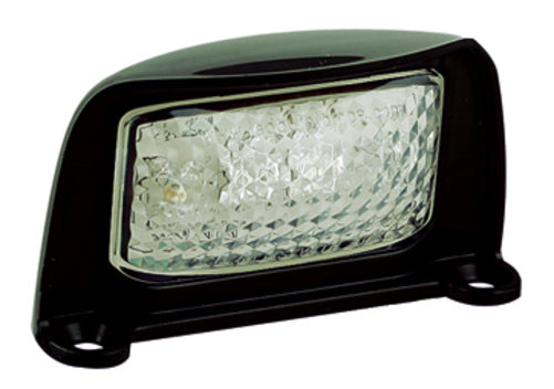 LED AUTO LAMPS LED LICENCE PLATE LAMP BLK 12/24 V BULK