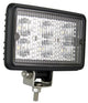 LED AUTO LAMPS LED WRK LAMP BLK HOUSING 12/24V