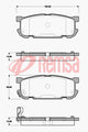 Remsa REAR DISC BRAKE PADS - MAZDA MX-5 98-05