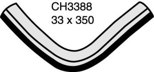 MACKAY BOTTOM HOSE - MAZDA 626 2.2