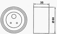 TINKR TIMING TENSIONER MITSUBISHI PAJERO L200 6G72  6G74