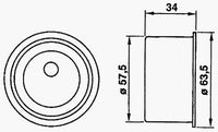 Mitsubishi PAJERO CAMBELT KIT L4 DOHC 16V, INCLUDES WATER PUMP