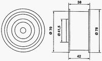 Mitsubishi LEGNUM CAMBELT KIT 6A13-T, INCLUDES WATER PUMP