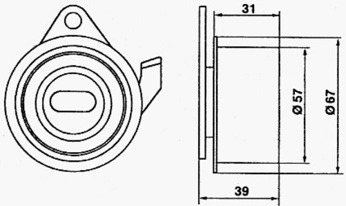 Mitsubishi Timing Belt Kit Mitsubishi Lancer Mirage 1.3 1.5 4G13 4G15 DOHC