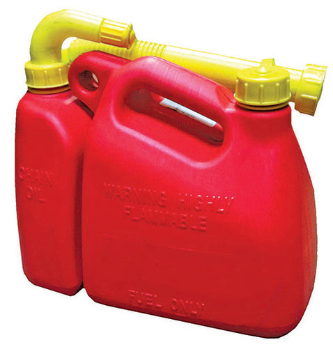 SCEPTER 6L &2.25L FUEL AND OIL COMBO FUEL CONTAINER DUAL