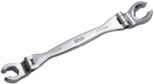 SP Tools SPANNER FLEXHEAD FLARE METRIC 14 X 17MM