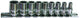SP Tools S/SET RAILS 1/4 DR 9PCE 12PT SAE