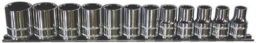 SP Tools S/SET RAILS 1/2 DR 12PCE 12PT METRIC