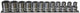 SP Tools S/SET RAILS 1/2 DR 12PCE 12PT METRIC