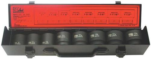 SP Tools S/SET IMPACT 3/4 DRIVE 8 PCE SAE