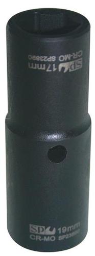 SP Tools SOCKET IMPACT FLIP 1/2DR 6PT MET19X21MM