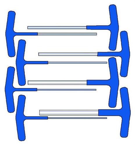 SP Tools HEX KEY T DRIVE SET***NOW USE SP34704***