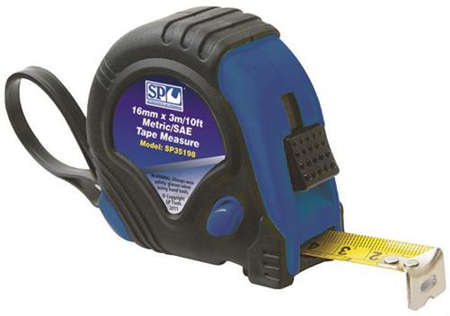 SP Tools TAPE MEASURE 3M/10FT x 16MM
