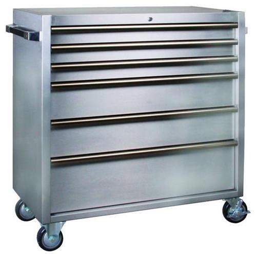 SP Tools TOOL BOX ROLLER CAB S/STEEL 41 6 DRAW