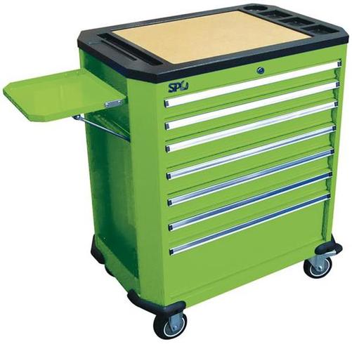 SP Tools ROLLER CAB GREEN COMPACT CONCEPT 7DRAWER
