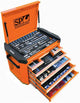 SP Tools TOOLKIT 261 PCE METRIC KIT ORANGE