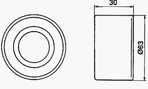 SKF TENSIONER FORD TRANSIT 2.4D