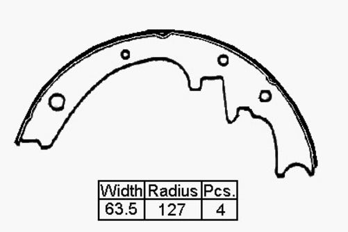 RAYBES B/S R Frd Jeep Lincoln 81- 10 X