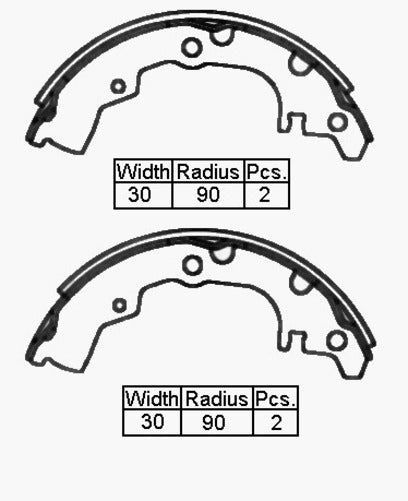 Vetto B/S R Dai Charade G11 G21 85-00 1