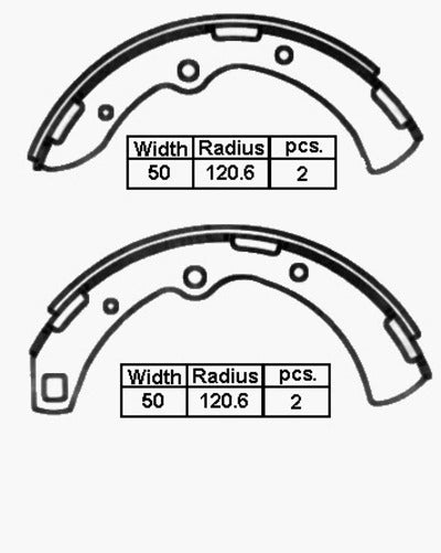 BRAKEPLUS B/S R NIS 240C 260C 240 X 50MM