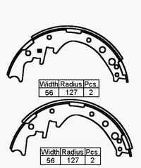 Remsa B/S R TOY HIACE HILUX 79- 254