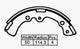 BRAKEPLUS BRAKE SHOES Front TOYOTA Lite Ace Km20 79-85 228