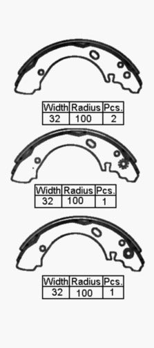 BRAKEPLUS B/S R MAZ 626 80-81 200 X