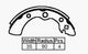 NZBC BRAKE SHOES 180X35MM