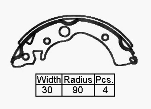 Drum Brake Shoes