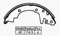 NZBC B/SHOES 228.6X40MM