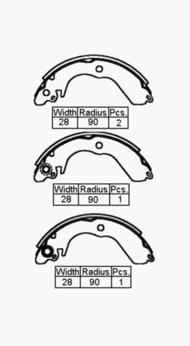 XP B/S R MIT LANCER 89-93 NO LEVERS