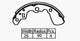 Remsa BRAKE SHOE SET REAR  HOLDEN BARINA SUZUKI  CULTLAS