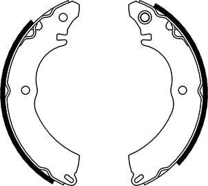 Brake Shoe 203mm x 30mm GS7358