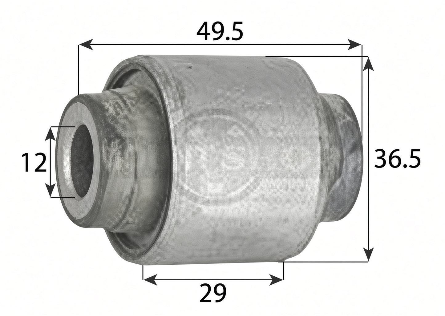 Nissan Rear Upper Hub Bush (shock bush) 28H172