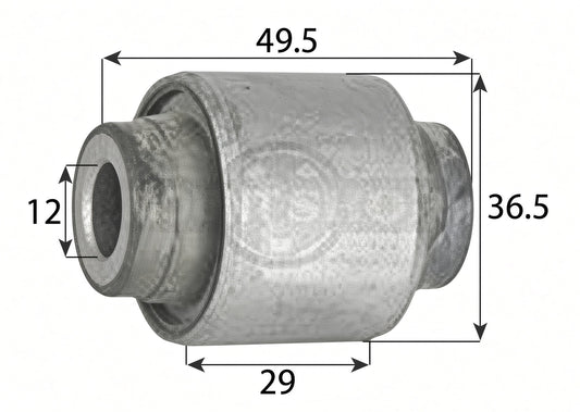 Nissan Rear Upper Hub Bush (shock bush) 28H172