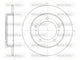 WOKING FRONT BRAKE DISC SUZUKI JIMNY 290mm SOLID 107mm C/HOLE - D6329.00