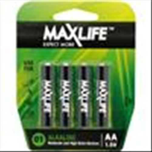 MAXLIFE BATTERY ALKALINE AAA- 4 PACK