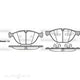 BRAKE PADS FRONT BMW X5 E70 07> P13983.00