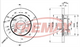 FREMAX BRAKE DISC FRONT PAIR BD-1702