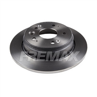 FREMAX BRAKE ROTOR SOLID PAIR REAR BD-1706