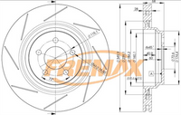 FREMAX CARBON+ ROTOR 300C REAR BD-3064