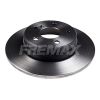 FREMAX BRAKE ROTOR SOLID PAIR REAR BD-3412