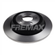 FREMAX BRAKE ROTOR SOLID PAIR REAR BD-3508